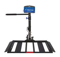 Harmar Mobility Upgraded AL560 Power Wheelchair Lift Outside Fully Automatic Carrier with II/III Hitch Adapter & Wiring Harness