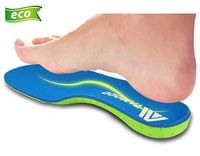 High Arch Support Plantar Fasciitis Orthotic Inserts for Flat Feet Pronation Replacement Lightweight Insoles Soft Cushioned pad Against Feet Pain for Men and Women