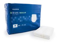 MCK27743101 - Adult Incontinent Brief McKesson Regular Tab Closure Medium Disposable Moderate Absorbency