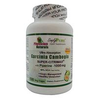 Ultra Pure Garcinia Cambogia Super CitriMax Gold with Piperine 1000 mg 100 Veg Caps
