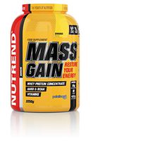 Nutrend Mass GAIN 2250g Banana Flavor Carbohydrate-Protein Concentrate Regeneration and simultaneously for The Promotion of Muscle Growth