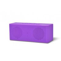 Pure Acoustics HipBox-mini Portable Wireless Bluetooth Companion Speaker with Aux + FM Radio and Phone Call Handling - Purple