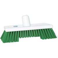 Vikan 70442 Bristle Deck Scrub, 9-3/4" Polyester, Green