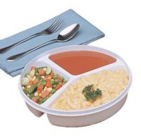 Divided Scoop Dish With Lid