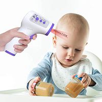 Ear Thermometer, Forehead Thermometer, Non-Contact Infrared Digital Thermometer, Infrared Accurate Forehead Thermometer Gun, Instant Reading for Baby Kids and Adults