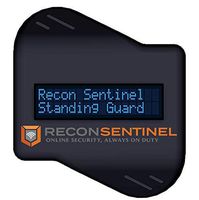 Recon Sentinel RECON1 Inconspicuous Cybersecurity Device Designed to Add, Black, 3.5" x 3.5" x 1.5"