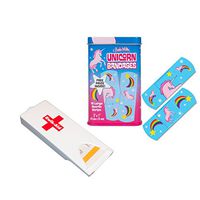 Accoutrements Bandages and Kwik-Aid Bandage Dispenser Bundle (Enchanted Unicorn Bandages)