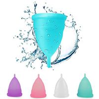 ADOSOUL Women Durable Menstrual Cup Medical Silicone Safe Cup Menstrual Cups