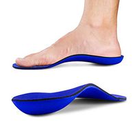 Full Length Orthotic Inserts with Arch Support - Shock Absorption & Cushioning Insoles for Plantar Fasciitis, Running, Flat Feet, Heel Spurs & Foot Pain (Men9-9.5/Women10-10.5)