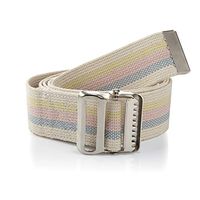 Gait Belt for Seniors and Physical Therapy - 72" x 2" Canvas with Easy Release Metal Buckle - Medical Safety Strap to Lift, Transfer Patients with Fall Risk