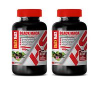 Increase Energy for Women - Black MACA 1000 Mg - Natural Premium Supplement - maca Root Extract Complex - 2 Bottles 180 Vegetable Capsules