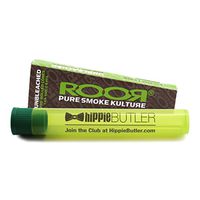ROOR 1 1/4 Unbleached Pre-Rolled Cones (1 Pack) with Hippie Butler KewlTube