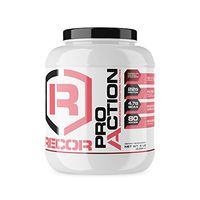 Reaction Nutrition Recor Pro Action Whey Protein, Chocolate Covered Strawberry, 5 Pound