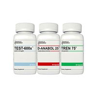 Ultimate Growth Stack - Test-600x, D-Anabol 25, Tren 75 - Gain Muscle, Strength & Size - 1 Month Supply