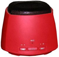 Nutek BT106M3 Bluetooth Speaker, Mic (Red)