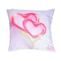 2018 Valentine's Day Pillow Case,Elevin(TM)New Vintage Patriotic American Flag Pillow Cases Cotton Linen Sofa Cushion Cover Home Decor (Y)