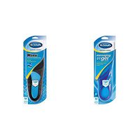 Dr. Scholl’s Comfort and Energy Work and Energy Massaging Gel Insoles for Men Bundle