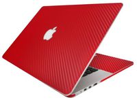 BodyGuardz Armor Carbon Fiber Protection for 11-Inch Apple MacBook Air (2013), Red (BZ-ACRA1-0713)