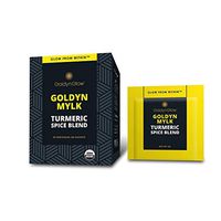 GoldynGlow GOLDYN MYLK - Organic Turmeric Spice Blend (20 Count) Anti-inflammatory Ayurvedic Natural Supplement. Golden Milk, Turmeric Latte Elixir - Non-GMO, Vegan, Gluten-Free Adaptogen