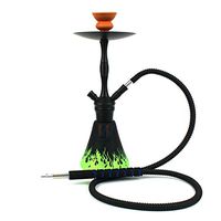 20 Inch Modern Glass Hookah Shisha Pipe Set, Handcrafted Glass Base And High Grade Stem with Diffuser Technology Hookah Kit with Hookah Accessories,B