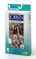 BSN Medical 110495 Jobst Activewear Compression Sock, Knee High, Closed Toe, 20-30 mmHg, Closed Toe, Cool Black, Large