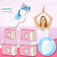 Pikolai 100% Cotton Heavy Menstrual Sanitary Cloth Pads Feminine Hygiene (A: 155mm)