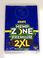 Free Gifts 🎁 if u Buy Grape Hemp Zone Premium 2XL 50 Hemp Wraps 25 Packs 1SolarDeals