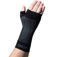 OrthoSleeve WS6 Sports Wrist Compression Sleeve (Black, Medium)