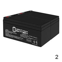 Mighty Max Battery ML3-12 12V 3.4Ah Replacement Battery for APC BE350R RBC35-2 Pack Brand Product