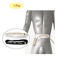 Abdominal Dialysis Belt, Stretchable, Adjustable Elastic Tube Fixation Device, Holder Catheter Protector,White,1Pcs