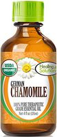 Organic German Chamomile Essential Oil (100% Pure - USDA Certified Organic) Best Therapeutic Grade Essential Oil - 120ml