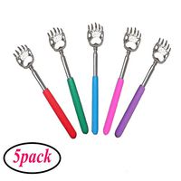 （5-Pack）Extendable Telescopic Bear Claws Metal Back Scratchers Portable Extendable