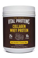 Collagen Whey Protein Powder - 25g of protein per serving (Dark Chocolate), 20.2 oz Canister - Vital Proteins Whey