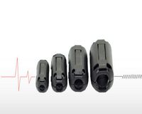 20 Pieces Clip-on Ferrite Ring Core RFI EMI Noise Suppressor Cable Clip for 3mm/ 5mm/ 7mm/ 9mm/ 13mm Diameter Cable (Black)-Love shops