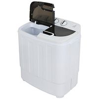 Fast Dryer & Efficient Spin Portable Compact Washing Machine Top Load 23"(L) X 13.5"(W) X 26"(H) Twin Tub