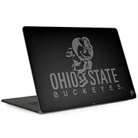 Skinit Decal Laptop Skin for MacBook Pro 13-inch with Touch Bar (2016-19) - Officially Licensed Ohio State University OSU Ohio State Buckeyes Black Design