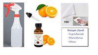 Oasis Supply, Washy Washy™, Make-Your-Own All-Natural Glass Cleaning Solution, Makes 160 OZ - 13 Piece Set