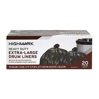 Office Depot Trash Bags, 55 Gallons, Box of 20, DP00664