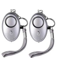 2 Pack Flying Rabbit Personal Alarms Security Devices 130 DB LED Light,Emergency Safety Sound Alarm Keychain Women/Kids/Girls/Elderly Self Defense Device