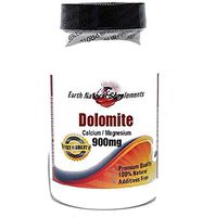 Dolomite 900mg * 200 Capsules 100% Natural - by EarhNaturalSupplements