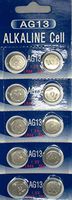 AG13/LR44/A76/357 Alkaline Button Cell Battery x 500 Batteries