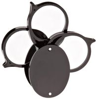 Donegan V341-T Triple Folding Pocket Magnifier, 5X, 10X, and 15X Magnification, 1-1/4" Lens diameter