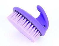 ROMA PALM GRIP BODY BRUSH PURPLE