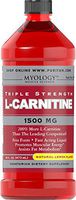 Triple Strength L-Carnitine Liquid - 1500 mg (Lemon Flavor) 16 oz