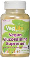 VegLife Glucosamine Supreme Vegan Cap, 120 Count