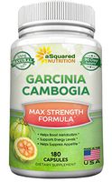 Pure Garcinia Cambogia Extract - 180 Capsule Pills, Natural Garcinia Supplement, Ultra High Strength HCA, Max Premium Detox Tablet for Men & Women