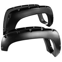 Carpartsinnovate For 88-98 Chevy GMC C/K 1500 92-99 Yukon Pickup Pocket Rivet Bolt-On Fender Flares