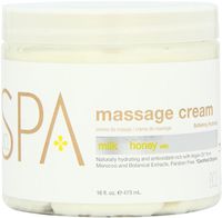 BCL SPA Massage Cream Milk + Honey with White Chocolate,16 oz