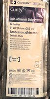 curity Non-Adherent Strips 3x8