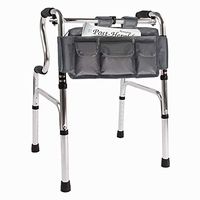 Folding Walker Bag, Multi Pockets Hands Free Walker Tote Caddy, Walker Storage Bag, Senior Handicap Basket Pouch fit Most Rollator or Folding Walker, Wheelchair for for Elderly,Seniors,Disabled